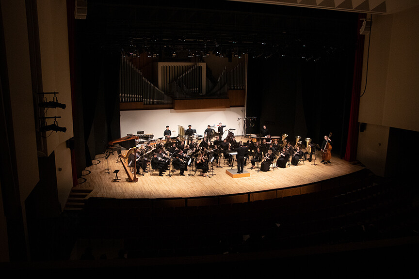 The Symphonic Band will perform Nov. 30 in Kimball Recital Hall.