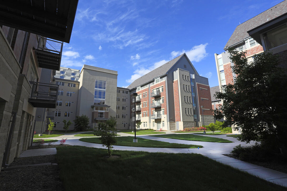 The Village is an apartment-style housing complex located on northside of city campus.