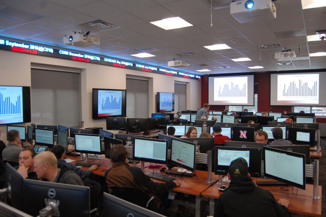 An open house for UNL's newly redesigned commodity training room in Filley Hall is 2 to 4 p.m. May 5.