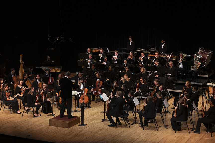 The Symphony Orchestra will perform Tuesday, Dec. 7 in Kimball Recital Hall.