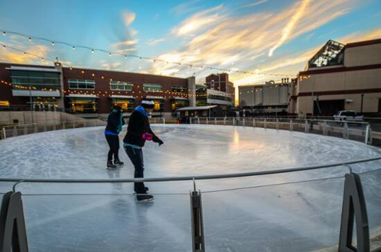 Admission to the UNMC ice rink is free for all University of Nebraska students, faculty and staff. It is open Nov. 30 to Feb. 10.