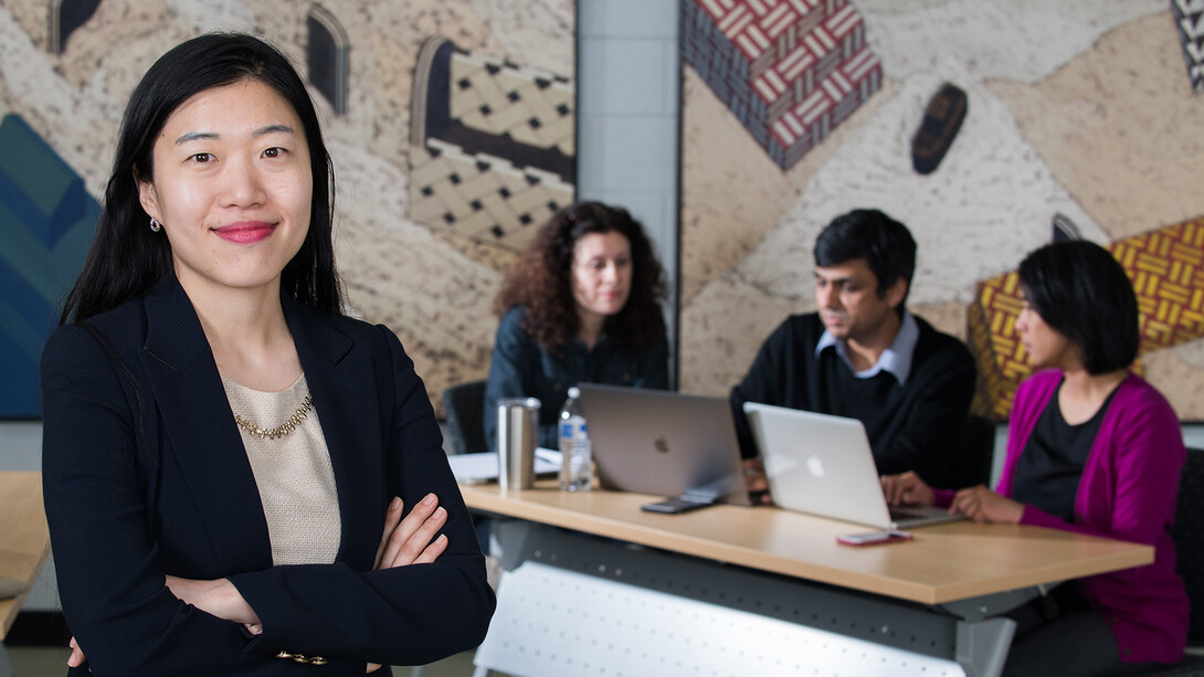 Surin Kim (left) is leading a research team exploring ways to increase entrepreneurship in rural Nebraska. The project is supported by a grant from the U.S. Department of Agriculture.