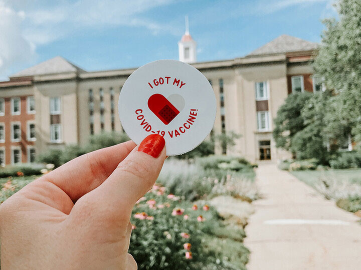 The university is giving away prizes to all students, faculty and staff who are vaccinated and voluntarily upload their status to an online registry. 