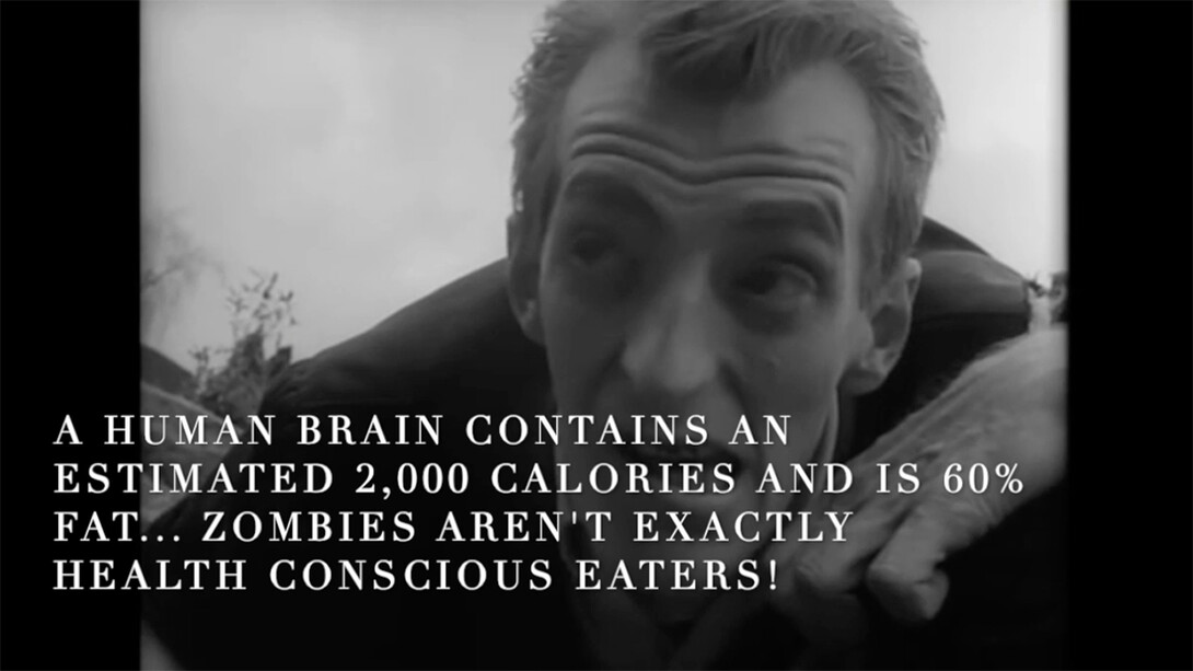 Modeled after VH1's "Pop Up Video," students in the course have added fun facts to films featured in the "Movies with Brains" series. This fact is from "Night of the Living Dead," which shows Oct. 28.