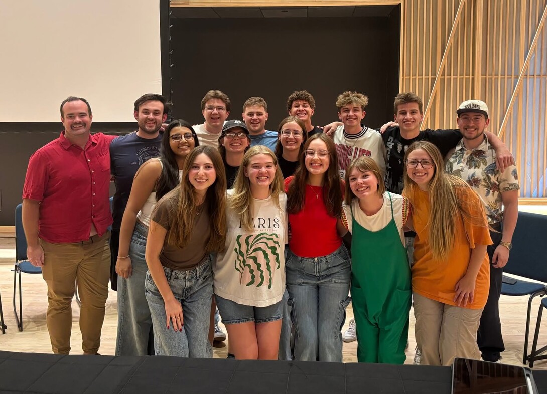 The UNL Jazz Singers will perform April 23 in Westbrook Music Building’s Performance Hall in Rm. 130. File photo. 