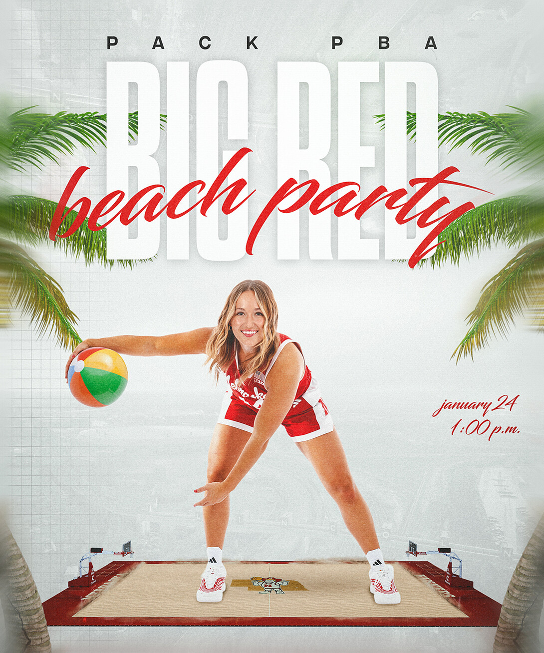 Pack PBA Big Red Beach Party promo.