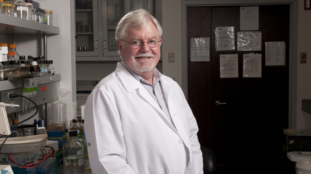 UNL's Paul Black (pictured) and Rodrigo Franco Cruz were received outstanding scientist awards from the UNL chapter of Sigma Xi.