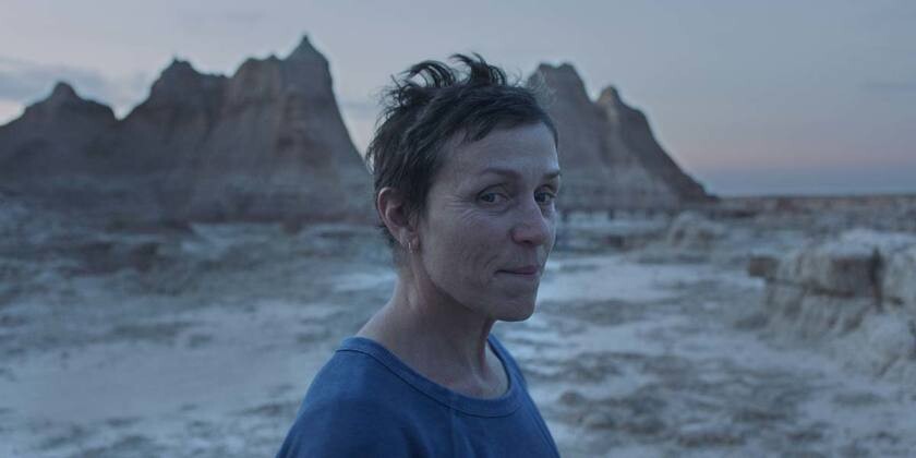 Francis McDormand in "Nomadland"