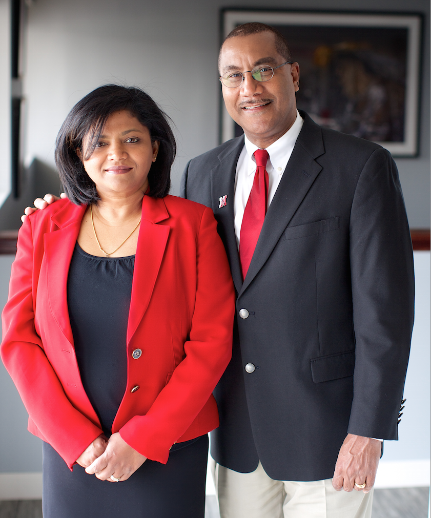 Priya Rajagopalan Francisco (left) and Joseph S. Francisco.