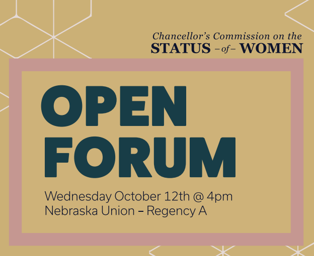 Join us for an Open Forum on October 12.