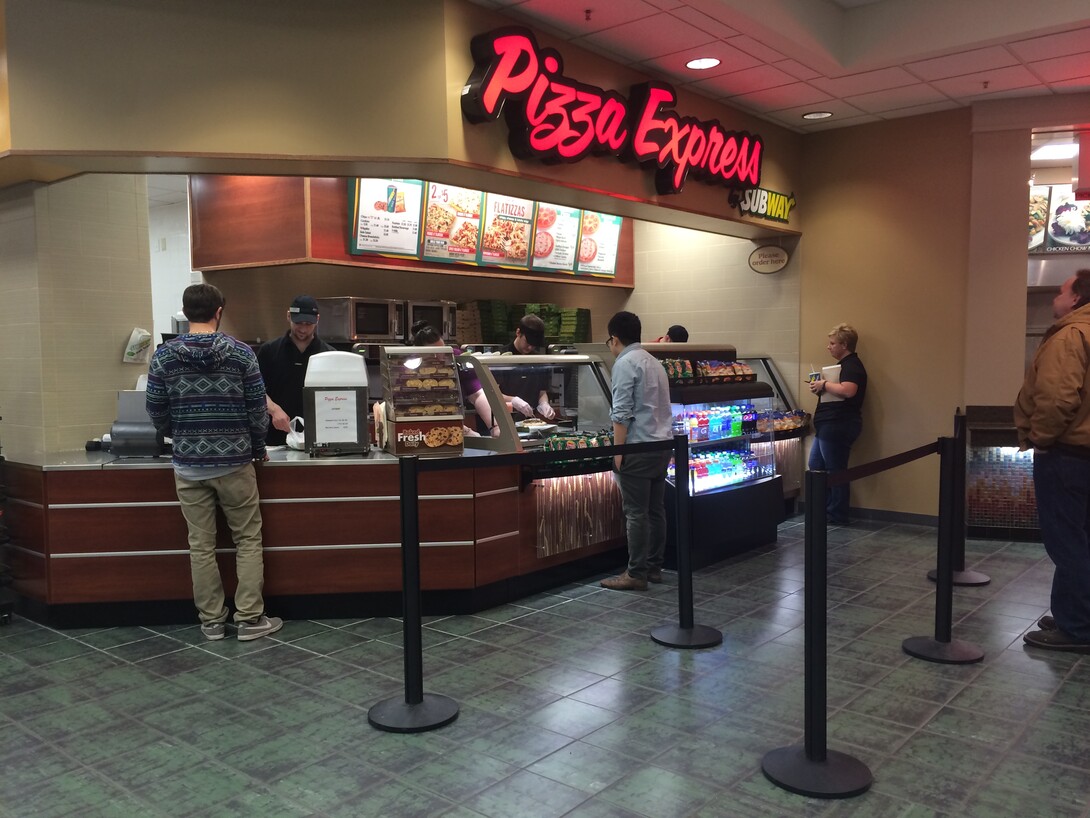 Pizza Express by Subway had a soft opening last week. Its official opening date is March 10. 