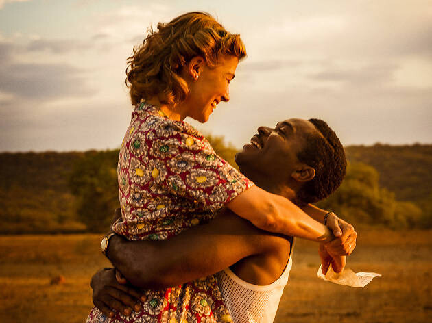 Rosamund Pike & David Oyelowo in "A United Kingdom"