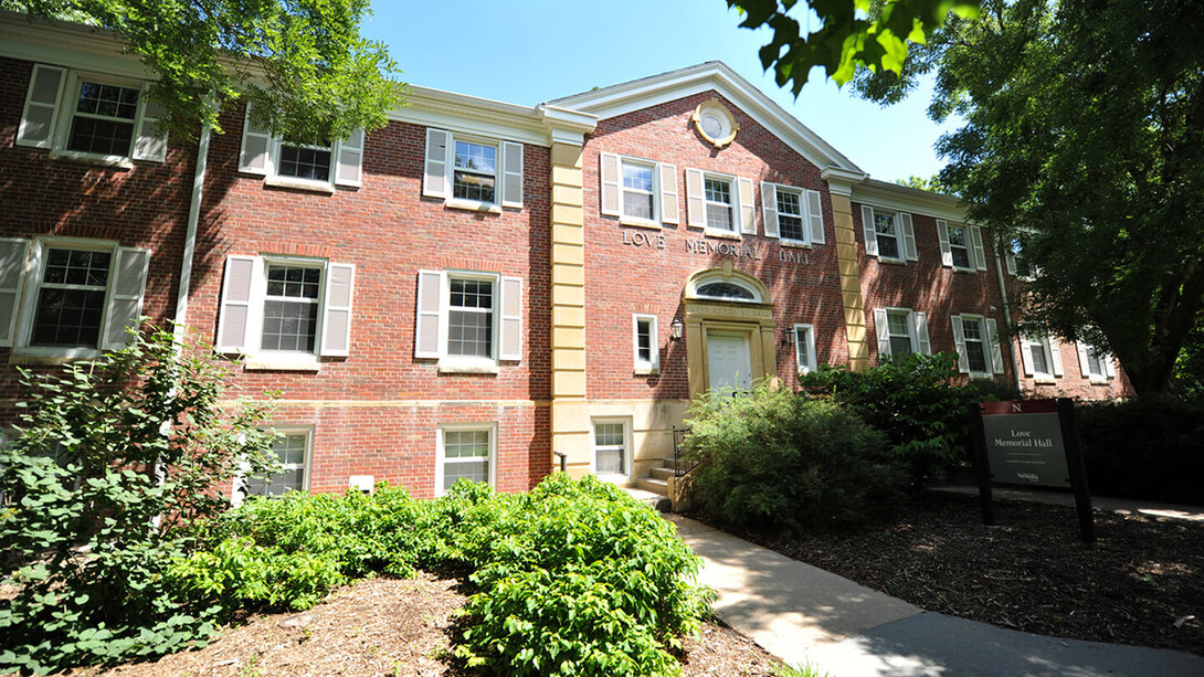 Exterior photo of Love Memorial Hall