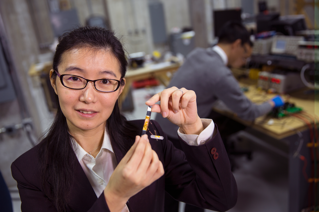 Liyan Qu, assistant professor, electrical and computer engineering, ecently earned a five-year, $500,000 Faculty Early Career Development Program Award from the National Science Foundation to develop a next-generation power grid transformer. 