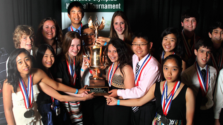 Science Olympiad winners (courtesy photo)