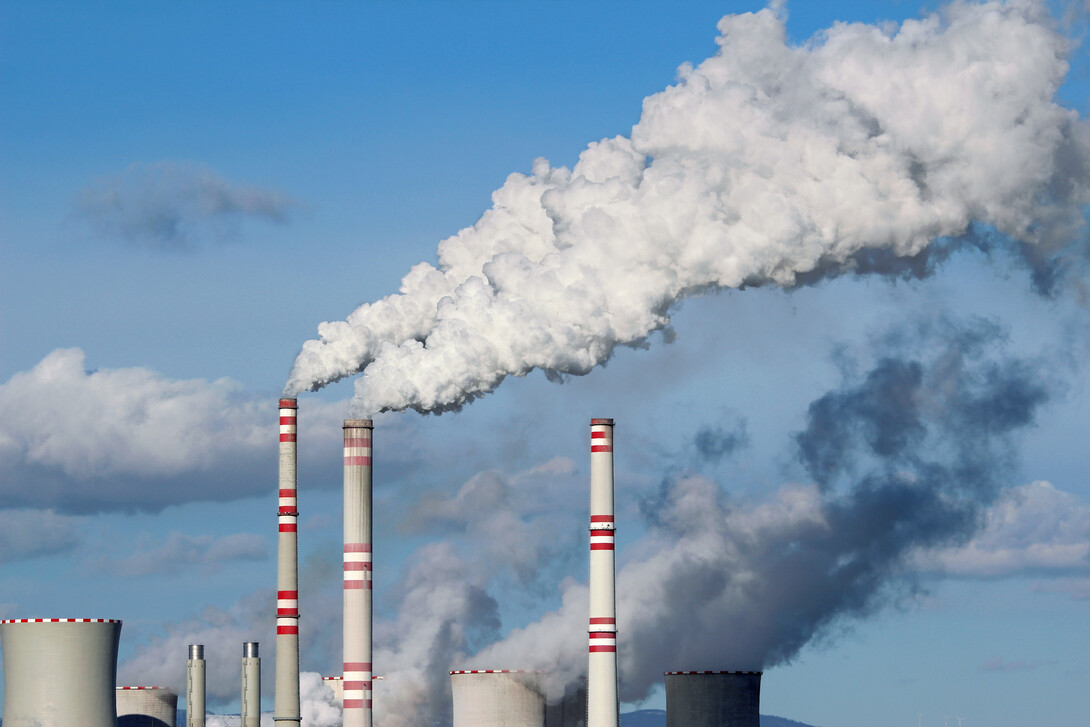 White smoke rises from a coal power plant. The documentary "From the Ashes," which looks at the coal industry, will show in the Hardin Hall Auditorium on Nov. 28.