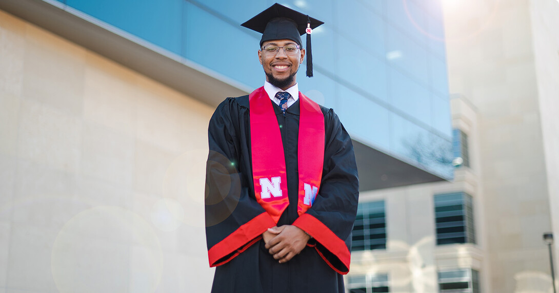 Terry Arvie, senior accounting major from Omaha, spent his time at the University of Nebraska–Lincoln focusing on building up a professional community of peers and creating music with his family. A December graduate, he plans to pursue a Master in Professional Accountancy program at Nebraska before starting his career at Lutz Financial.