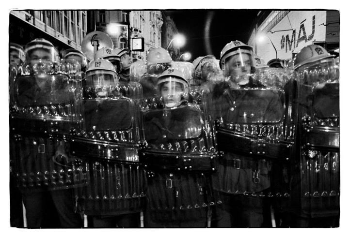 Student Protests Prague