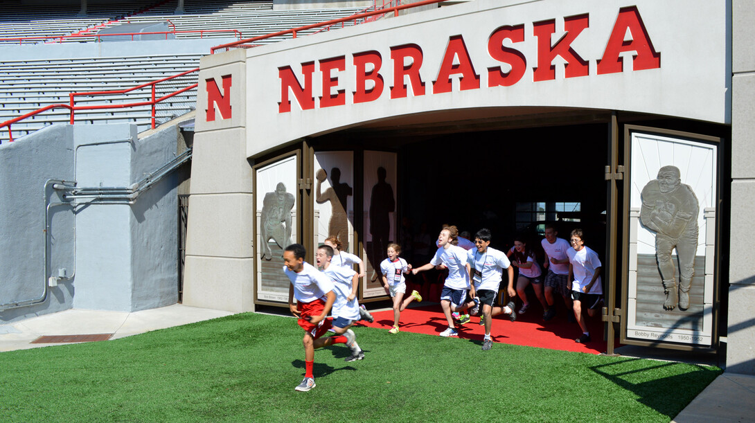 Storming Memorial Stadium - Photo of the day